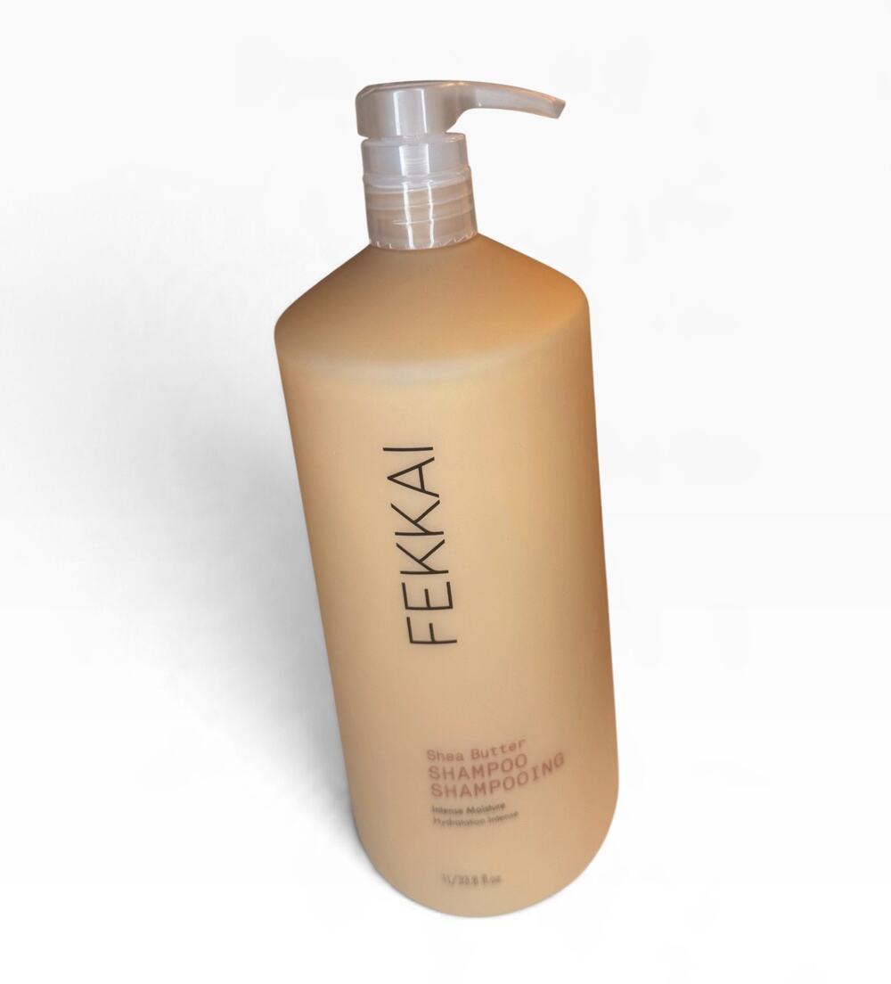 FEKKAI Shea Butter Intense Moisture Shampoo 1 Liter / 33.8 fl oz New